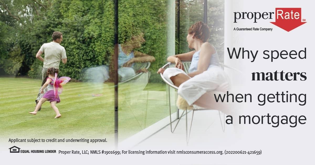 Why speed matters: Mortgages and processing time