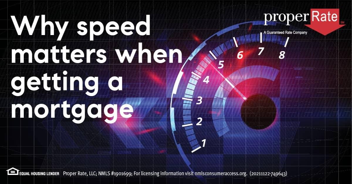 Why speed matters: Mortgages and processing time